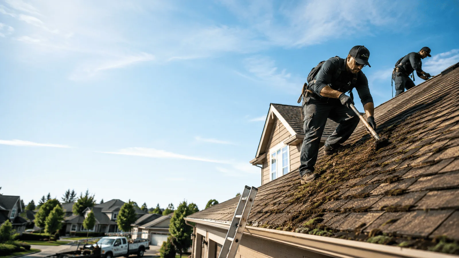 Roof Moss Removal in Chester, PA near me